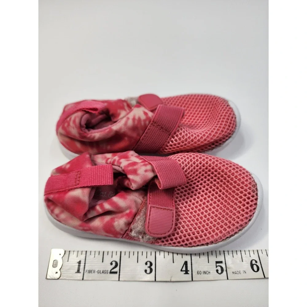 Toddler Girls Pink Water Shoes Bundle Mesh Slip On Pool Beach Lot of 3 Pairs